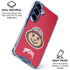Ohio State University OSUBuckeyes Light Grey Galaxy S25 Clear Case