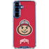 Ohio State University OSUBuckeyes Light Grey Galaxy S25 Plus Clear Case
