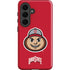 Ohio State University OSUBuckeyes Light Grey Galaxy S26 Plus Impact Case