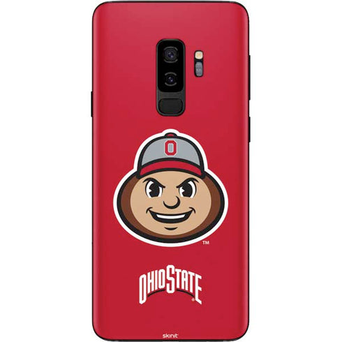 Ohio State University OSUBuckeyes Light Grey Galaxy S9 Plus Skin