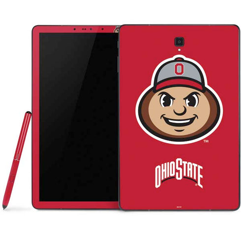 Ohio State University OSUBuckeyes Light Grey Samsung Galaxy Tab Skin