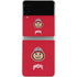 Ohio State University OSUBuckeyes Light Grey Galaxy Z Flip3 5G Skin