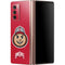 Ohio State University OSUBuckeyes Light Grey Galaxy Z Fold2 5G Skin