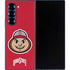 Ohio State University OSUBuckeyes Light Grey Galaxy Z Fold6 Skin