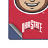 Ohio State University OSUBuckeyes Light Grey Galaxy Z Fold6 Skin