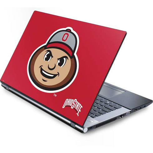 Ohio State University OSUBuckeyes Light Grey Generic Laptop Skin