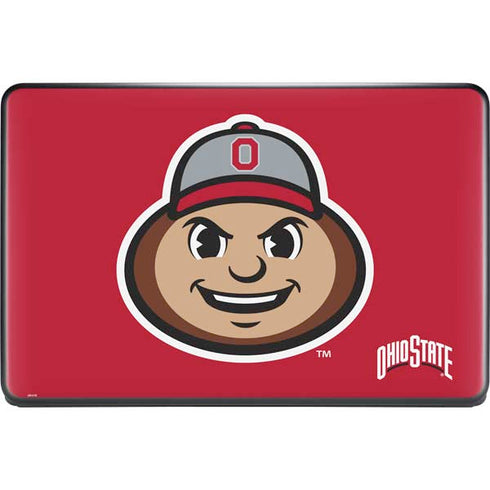 Ohio State University OSUBuckeyes Light Grey Google Pixelbook Go Skin