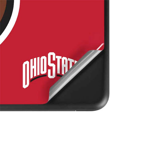 Ohio State University OSUBuckeyes Light Grey Google Pixelbook Go Skin