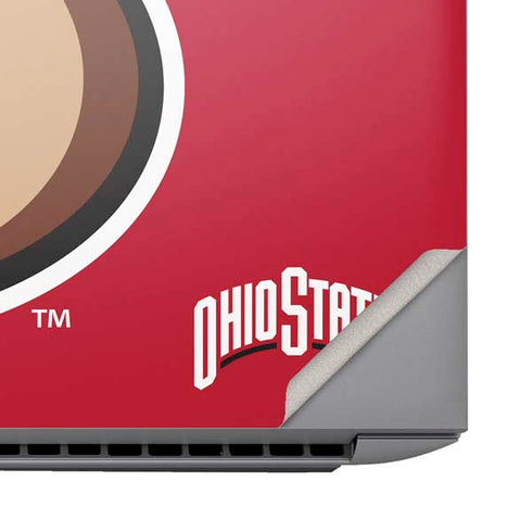 Ohio State University OSUBuckeyes Light Grey HP ZBook Fury 16 G10 Skin
