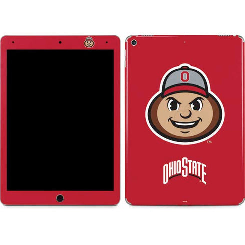 Ohio State University OSUBuckeyes Light Grey iPad Skins
