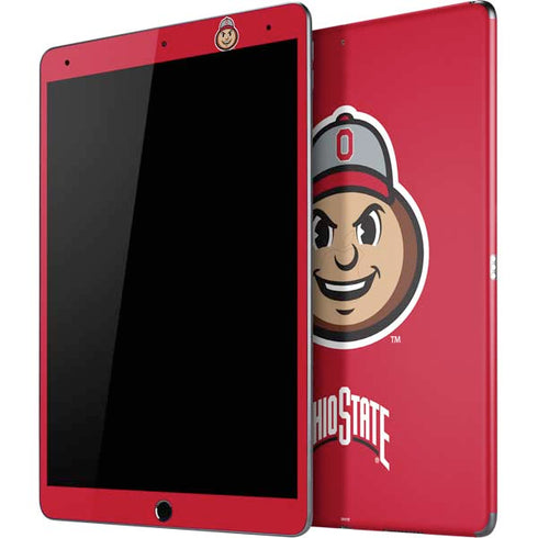 Ohio State University OSUBuckeyes Light Grey iPad Skins