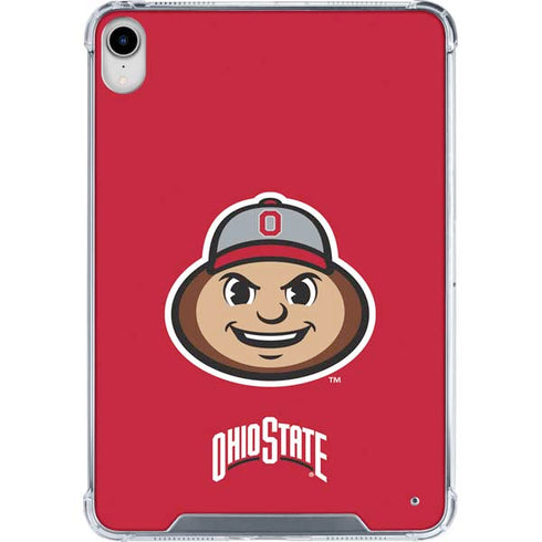 Ohio State University OSUBuckeyes Light Grey iPad 11th Gen (2025) Clear Case