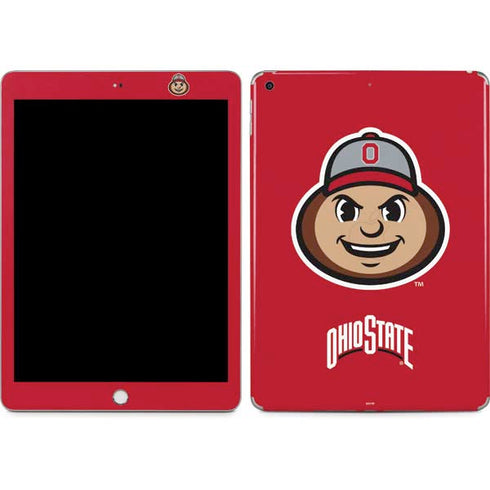 Ohio State University OSUBuckeyes Light Grey Apple iPad Skin