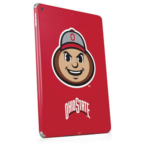 Ohio State University OSUBuckeyes Light Grey Apple iPad Skin