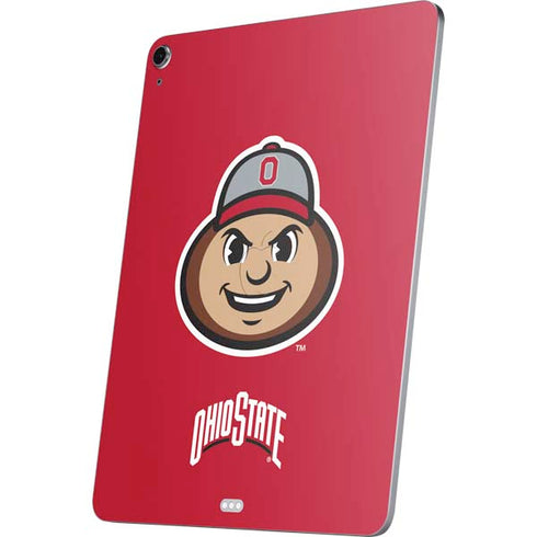 Ohio State University OSUBuckeyes Light Grey Apple iPad Air Skin