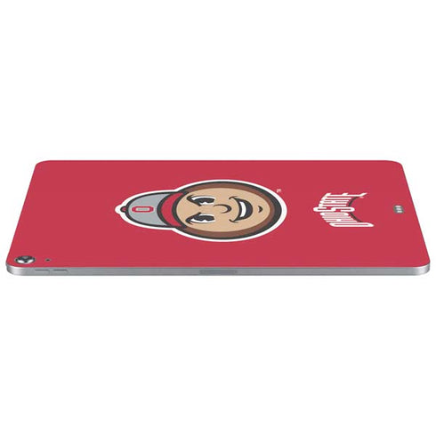 Ohio State University OSUBuckeyes Light Grey Apple iPad Air Skin