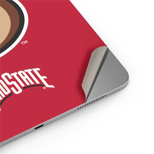 Ohio State University OSUBuckeyes Light Grey Apple iPad Air Skin
