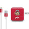 Ohio State University OSUBuckeyes Light Grey iPad Charger (10W USB) Skin