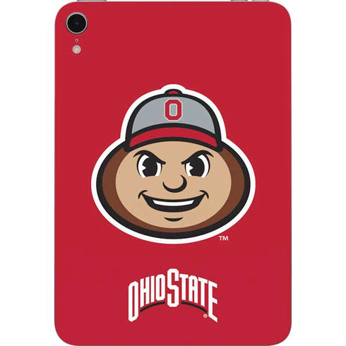 Ohio State University OSUBuckeyes Light Grey Apple iPad Mini Skin