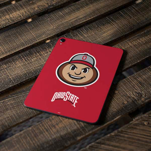 Ohio State University OSUBuckeyes Light Grey Apple iPad Pro Skin