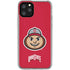 Ohio State University OSUBuckeyes Light Grey iPhone 11 Pro Clear Case