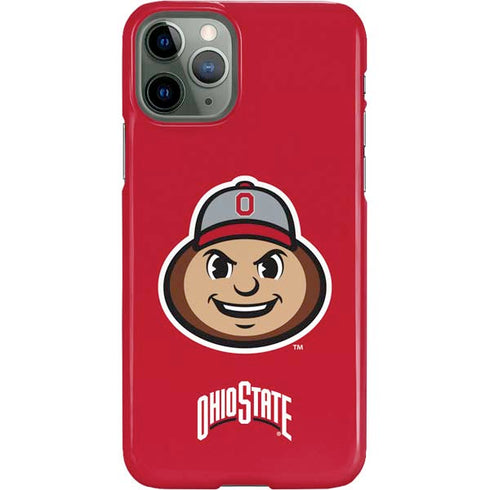 Ohio State University OSUBuckeyes Light Grey iPhone 11 Pro Lite Case