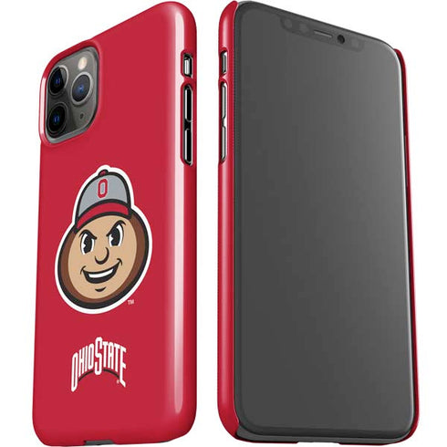 Ohio State University OSUBuckeyes Light Grey iPhone 11 Pro Lite Case