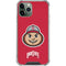 Ohio State University OSUBuckeyes Light Grey iPhone 11 Pro Max Clear Case