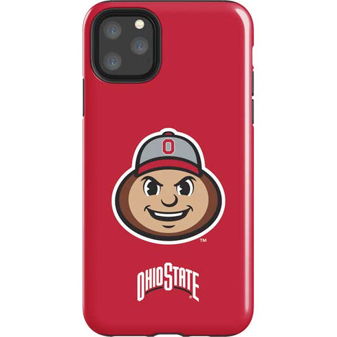 Ohio State University OSUBuckeyes Light Grey iPhone 11 Pro Max Impact Case