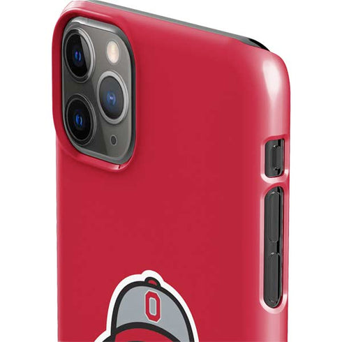 Ohio State University OSUBuckeyes Light Grey iPhone 11 Pro Max Lite Case