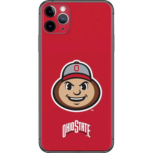 Ohio State University OSUBuckeyes Light Grey iPhone 11 Pro Max Skin