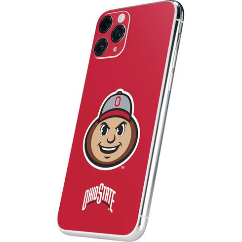Ohio State University OSUBuckeyes Light Grey iPhone 11 Pro Skin