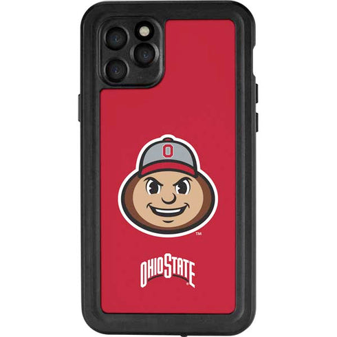 Ohio State University OSUBuckeyes Light Grey iPhone 11 Pro Waterproof Case