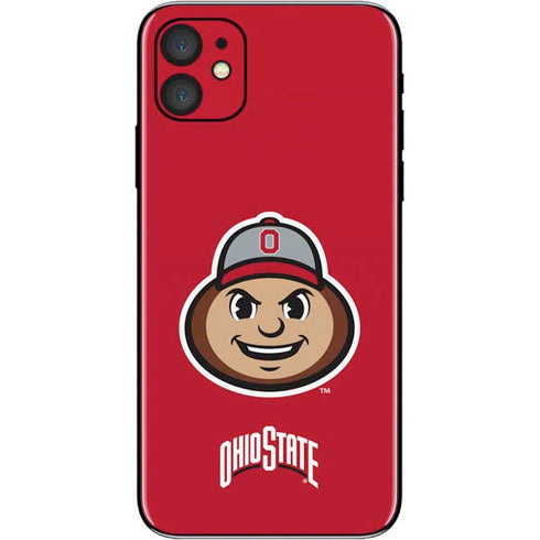 Ohio State University OSUBuckeyes Light Grey iPhone 11 Skin