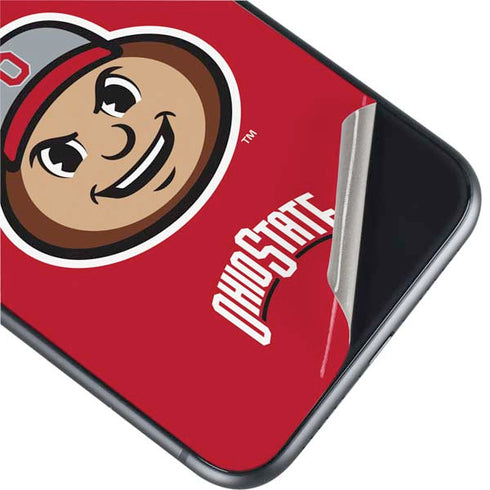 Ohio State University OSUBuckeyes Light Grey iPhone 11 Skin