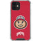 Ohio State University OSUBuckeyes Light Grey iPhone 12 Clear Case