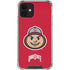 Ohio State University OSUBuckeyes Light Grey iPhone 12 Clear Case