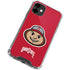 Ohio State University OSUBuckeyes Light Grey iPhone 12 Clear Case