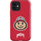 Ohio State University OSUBuckeyes Light Grey iPhone 12 Impact Case