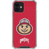Ohio State University OSUBuckeyes Light Grey iPhone 12 Mini Clear Case