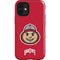 Ohio State University OSUBuckeyes Light Grey iPhone 12 Mini Impact Case