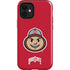 Ohio State University OSUBuckeyes Light Grey iPhone 12 Mini Impact Case