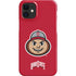 Ohio State University OSUBuckeyes Light Grey iPhone 12 Mini Lite Case