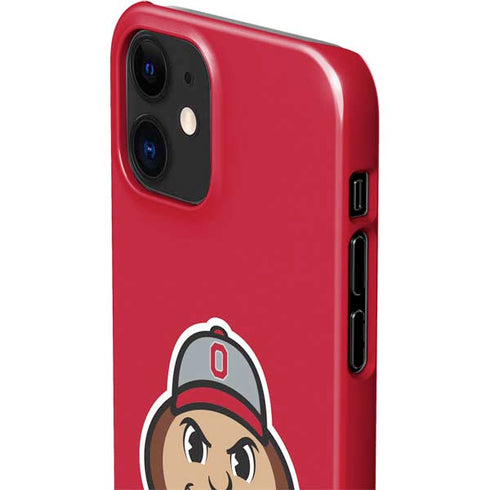 Ohio State University OSUBuckeyes Light Grey iPhone 12 Mini Lite Case