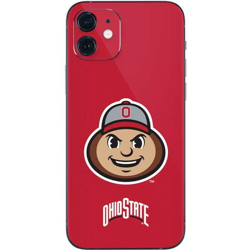 Ohio State University OSUBuckeyes Light Grey iPhone 12 Mini Skin