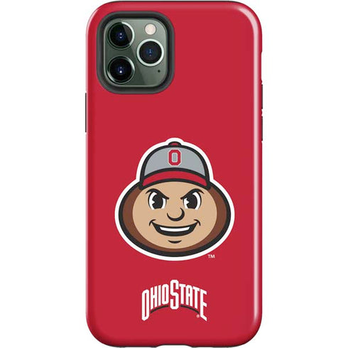 Ohio State University OSUBuckeyes Light Grey iPhone 12 Pro Impact Case