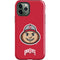 Ohio State University OSUBuckeyes Light Grey iPhone 12 Pro Impact Case