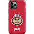 Ohio State University OSUBuckeyes Light Grey iPhone 12 Pro Impact Case