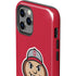 Ohio State University OSUBuckeyes Light Grey iPhone 12 Pro Impact Case