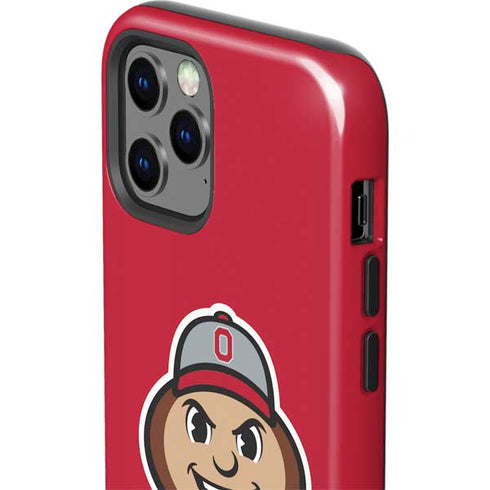 Ohio State University OSUBuckeyes Light Grey iPhone 12 Pro Max Impact Case